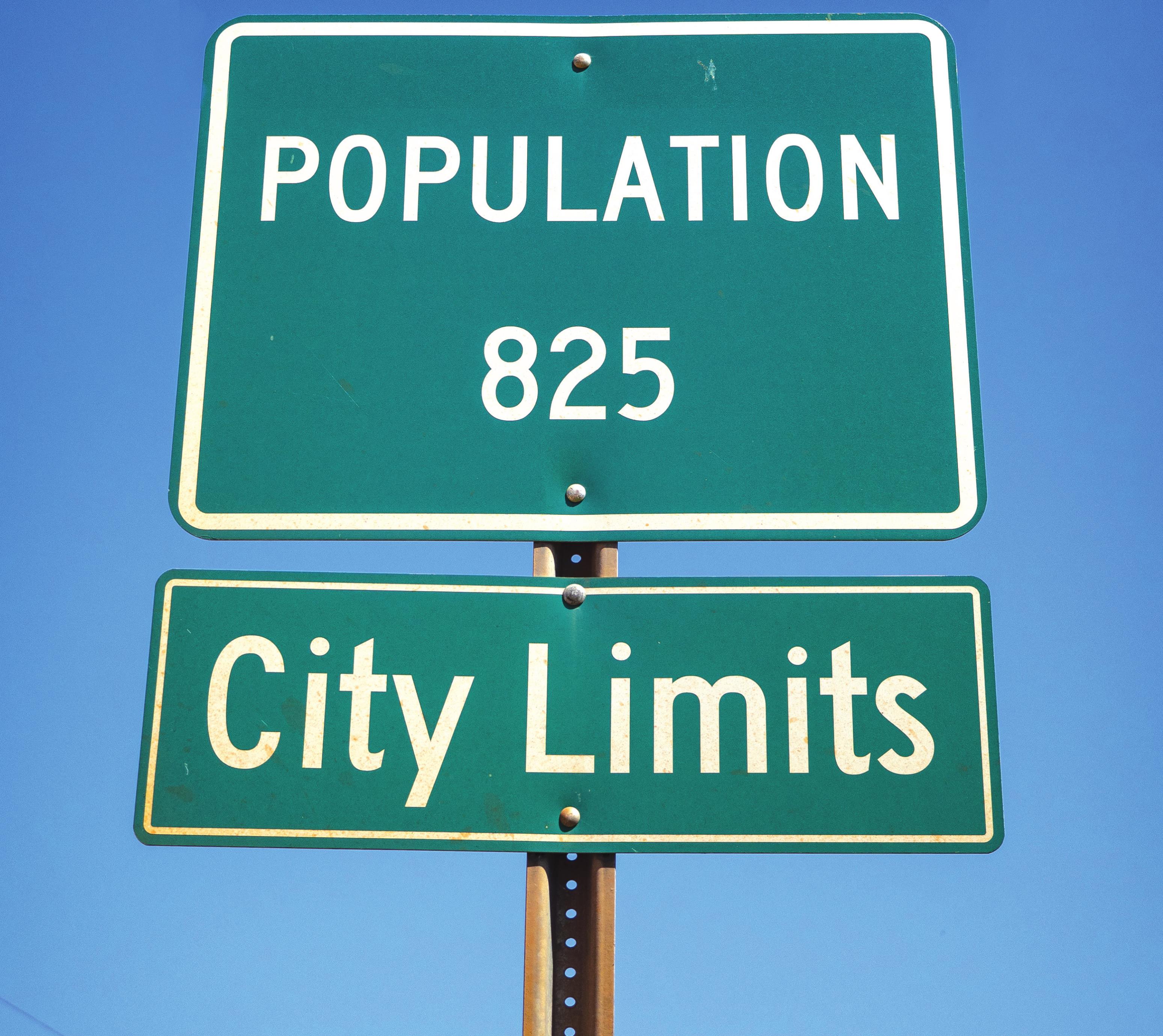 Updated town population signs are a rare sight anymore in rural Oklahoma. New head counts across the state are now being tallied for the U.S. Census. Provided