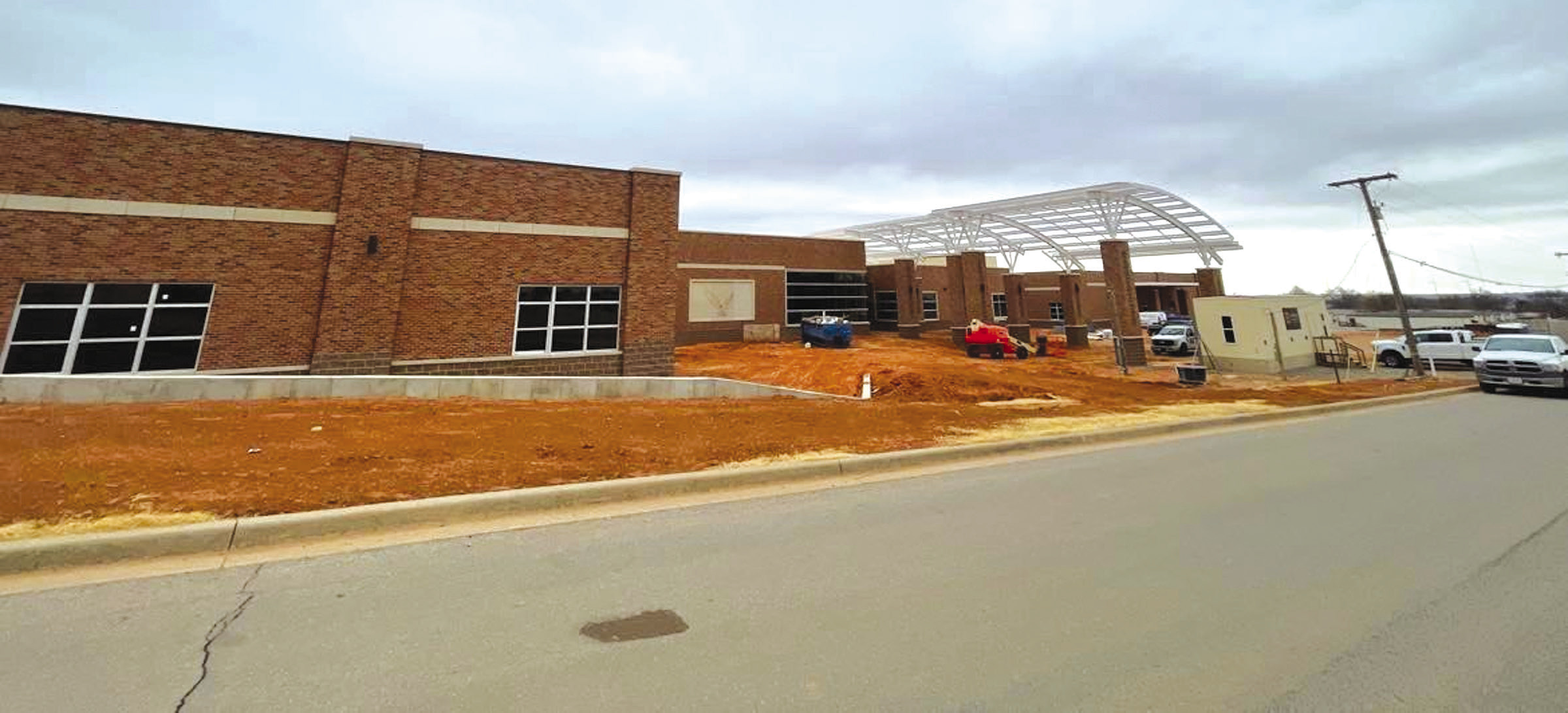 Construction continues on Gen. Thomas P. Stafford Elementary.