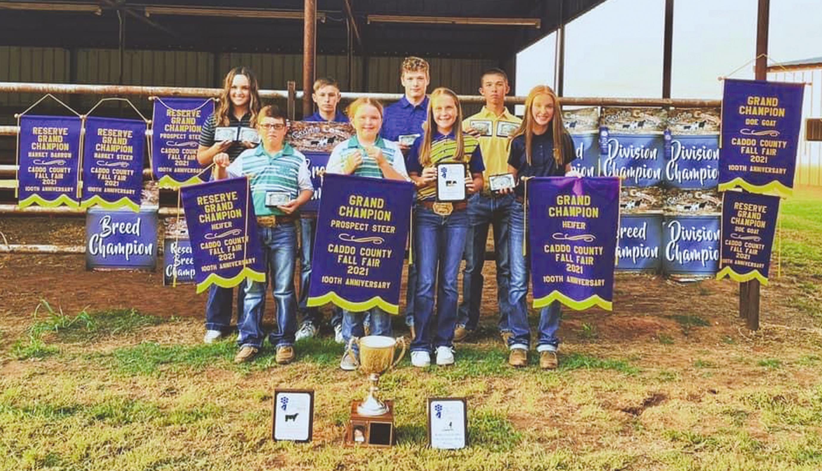The Hydro-Eakly show team had a fantastic week at the Caddo County livestock show, along with the bonus sale. Provided